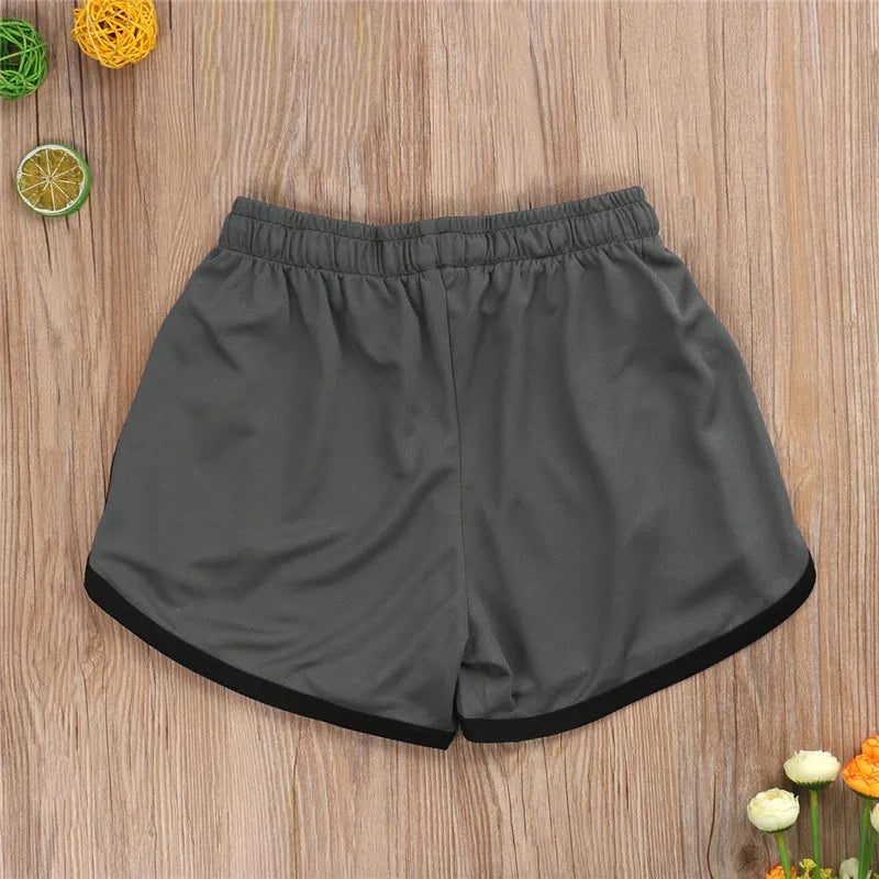 Summer Quick Dry Shorts Men Beachwear Workout Gym Sports Running Fitness Casual Elastic Drawstring Shorts For Men